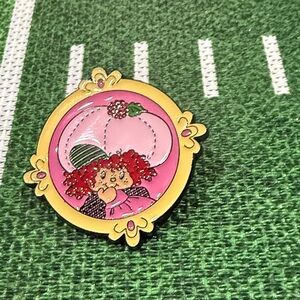 BoxLunch Strawberry Shortcake Cute Pink and Yellow pin